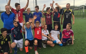 La rentrée des U14 et U15 ...ce mercredi 26 Août 2015