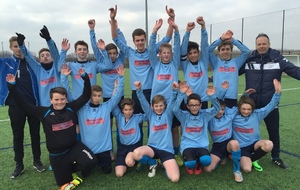Excellente performance de nos U15 face à Wattignies , le premier du classement !!!
