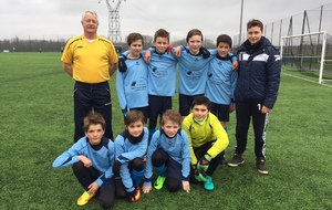 Les U13 jouaient à Genech ce matin...