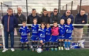 Les U8 soutenus par tous les Papas !!!