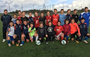 Les U 15 quittent la Coupe à Hellemmes .....en se battant jusqu'au bout ..