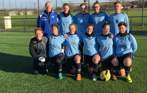 Les beaux sourires avant la rencontre ....perdue avec les honneurs face à Tourcoing 0-2