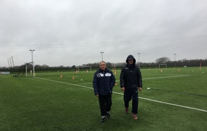 Les U8 et U9 ont bravé le mauvais temps ...ce samedi 20 janvier