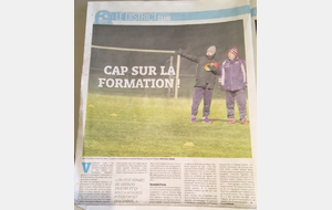 L' ES Genech à la une de la Voix des Sports