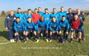 L' ES Genech continue sa route  en Coupe des Flandres