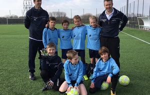 Bel état d'esprit sportif d'Avelin chez les U10 ....