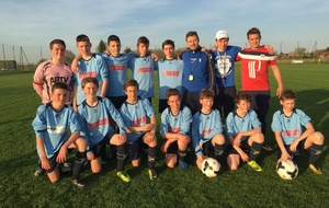 Très belle rencontre des U15 face à Perenchies...