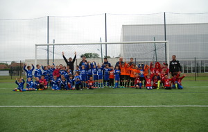 Plus de 60 footballeurs ce 2 Juin 2018 sur le terrain synthétique ....