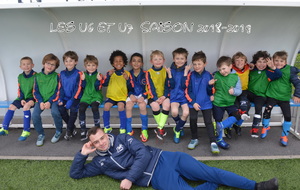 Les u6 et u7 fidèles à tous les entraînements !!!