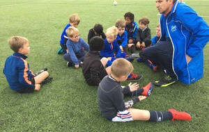 Les u6 et u7 fidèles à tous les entraînements !!!