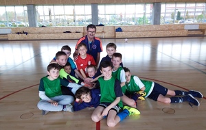 Reprise entraînement en salle U11