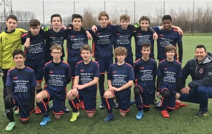 Victoire impressionnante des U15 face à l' IC Croix ...3-1