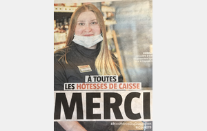 Aux hôtesses de caisse....