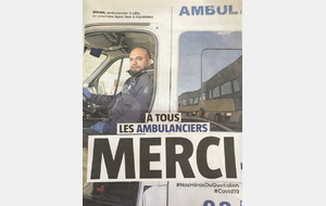 Aux ambulanciers...