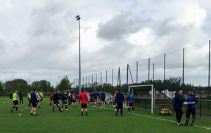 L’entraînement du dimanche ...