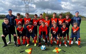 Nos U 14 ont débuté une série …