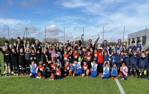 Un plateau réussi pour les U8 U9 …