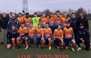 U18 Une équipe renversante !!!