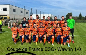 L’ESG qualifiée pour le troisième tour de la Coupe de France ….
