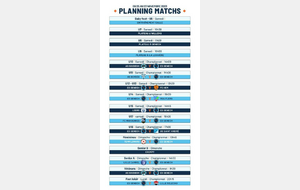 Planning week-end 25-26 novembre