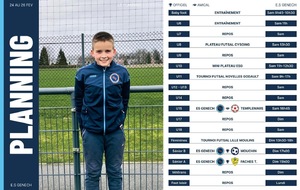 Planning des 24 et 25 février 