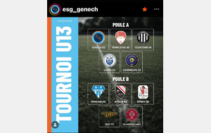 Tournoi U13 à Genech 