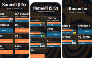 Planning 11-12 oct