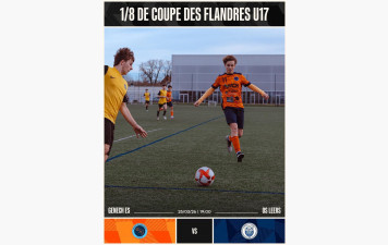 Nos U17 en 1/8 de finale …