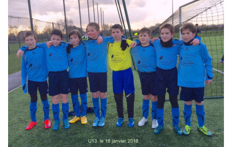 Nos U13 performants ce week-end ..