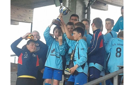 L'équipe U13 : Un week-end inoubliable !!!