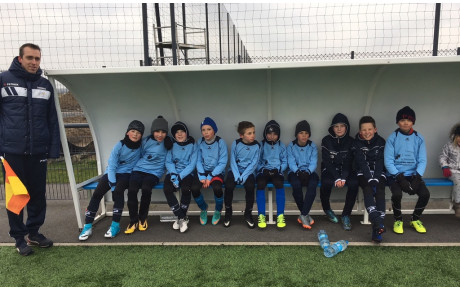 Belle rencontre des U10 sous un froid sibérien. ..