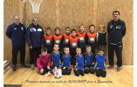 Une première pour nos débutants en salle ....