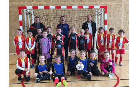 Les U8 confrontés à de très belles équipes ...