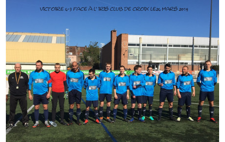 Ils ont honoré le terrain d’honneur ...en remportant ce match 4 à 3