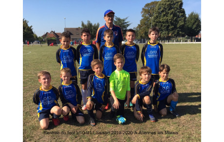 Rentrée réussie pour les U10 et U11 ....