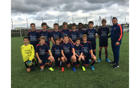 David contre Goliath... pour les U15 ce samedi 12 oct ...