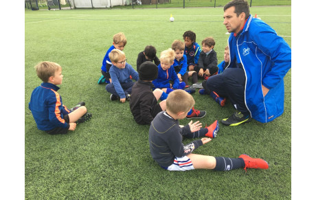 Les u6 et u7 fidèles à tous les entraînements !!!