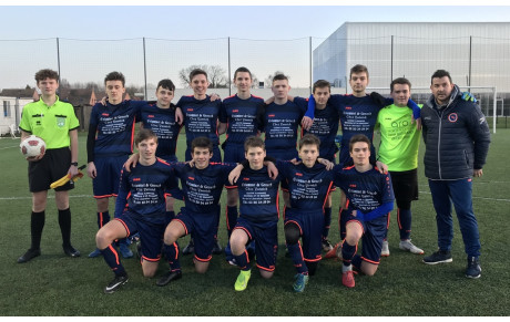 Très  belle victoire des U17 en coupe des Flandres ...
