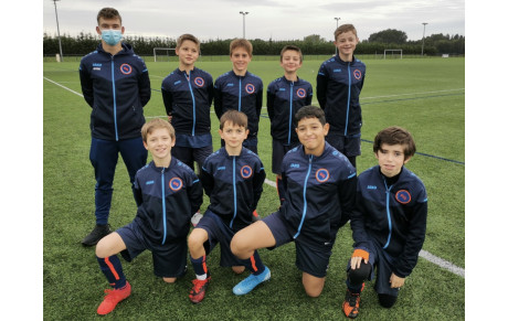 Bonne victoire des U12-U13 face à Merignies...