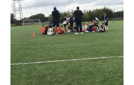Les U10-U11 en déplacement à Roubaix...