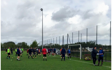 L’entraînement du dimanche ...