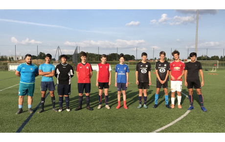 Les U18 se préparent pour la coupe Gambardella ….