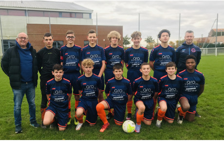  Un vrai match de coupe , des U 16 motivés et réactifs pour continuer l’aventure en Coupe des Flandres …