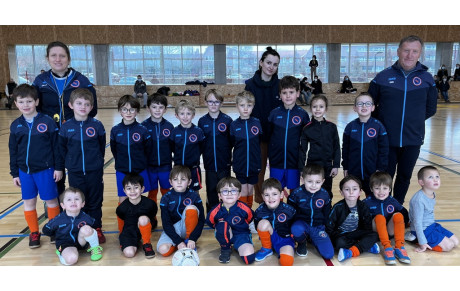Un petit tournoi interne pour les plus jeunes …