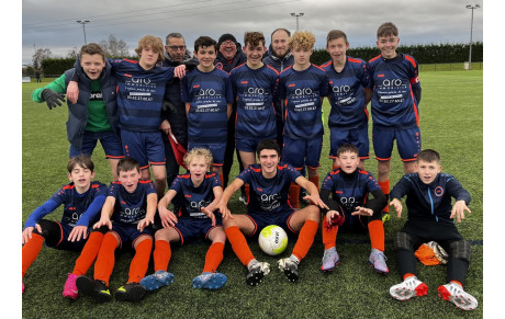 Très belle prestation de nos U16 face à Lecelles ...