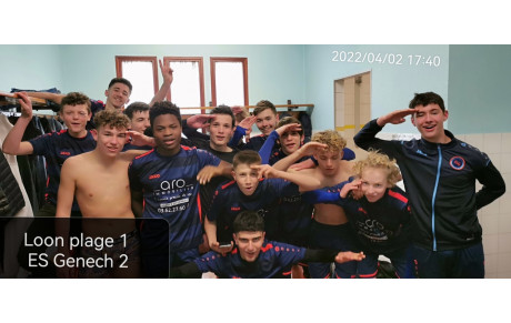 Très belle victoire des U16 à Loon - Plage ...