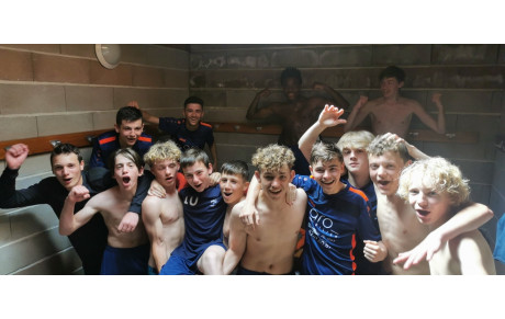 Très belle victoire des U 16 ce week-end ...