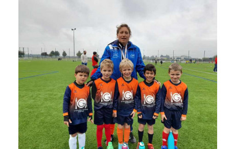 Rentrée du foot réussie pour les U6 U7 à Capelle....