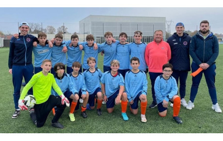 Les U14, une équipe qui progresse ….