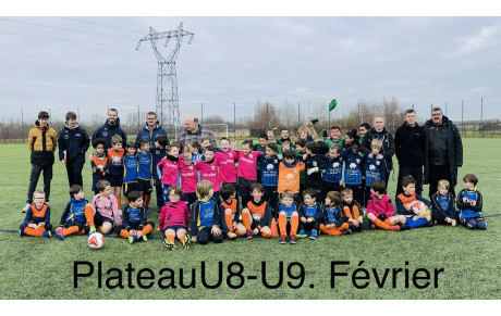 Magnifique plateau des U8-U9 à Genech